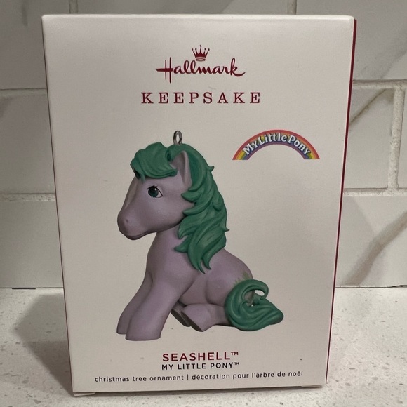 Hallmark Keepsake Ornament 2019 My Little Pony Seashell - Picture 1 of 8